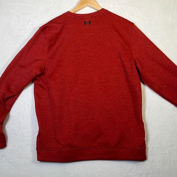 Under Armour Storm Sweater Fleece Crew Pullover 1373675 Golf-Mens Large -NWT - Picture 8 of 8